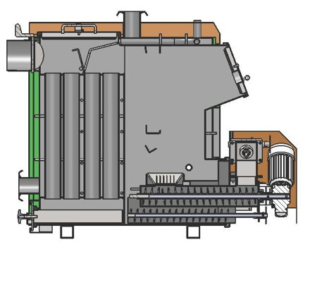 Cut boiler